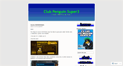 Desktop Screenshot of clubpenguinsuper3.wordpress.com