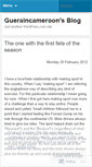 Mobile Screenshot of gueraincameroon.wordpress.com