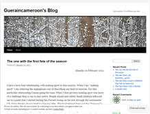 Tablet Screenshot of gueraincameroon.wordpress.com