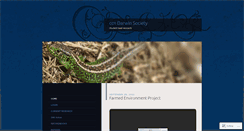 Desktop Screenshot of ccndarwinsociety.wordpress.com