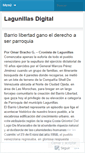 Mobile Screenshot of lagunillasdigital.wordpress.com