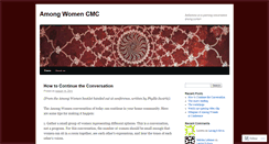 Desktop Screenshot of amongwomencmc.wordpress.com