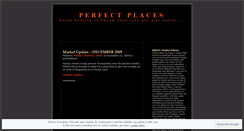 Desktop Screenshot of perfectplaces.wordpress.com