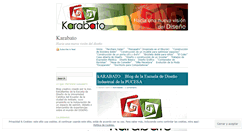 Desktop Screenshot of karabato.wordpress.com