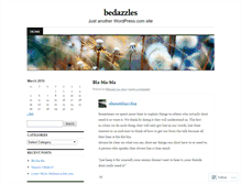 Tablet Screenshot of bedazzles.wordpress.com