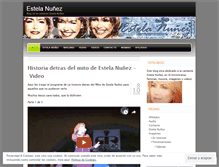 Tablet Screenshot of estelanunez.wordpress.com