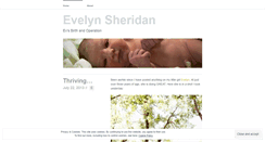 Desktop Screenshot of evelynsheridan.wordpress.com