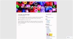 Desktop Screenshot of 365sakerkalmar.wordpress.com