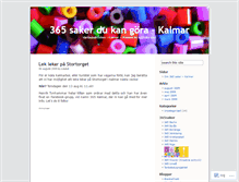 Tablet Screenshot of 365sakerkalmar.wordpress.com