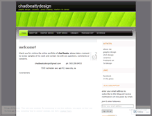 Tablet Screenshot of chadbeatty.wordpress.com