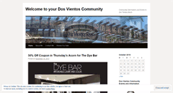 Desktop Screenshot of dosvientos.wordpress.com