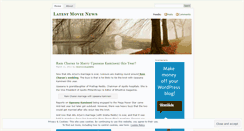 Desktop Screenshot of newmovieupdates.wordpress.com