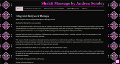 Desktop Screenshot of andreashaktimassage.wordpress.com