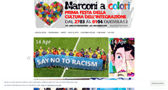 Desktop Screenshot of marconiacolori.wordpress.com