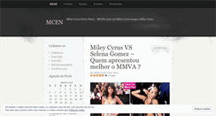 Desktop Screenshot of mileycyruseverynews.wordpress.com