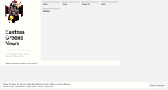 Desktop Screenshot of easterngreenenews.wordpress.com