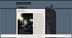 Desktop Screenshot of earlsblog.wordpress.com