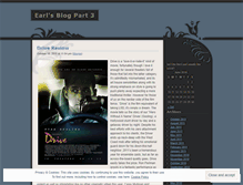 Tablet Screenshot of earlsblog.wordpress.com