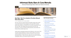 Desktop Screenshot of bukuohbuku.wordpress.com