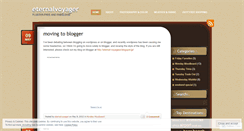 Desktop Screenshot of eternalvoyager.wordpress.com