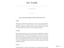 Tablet Screenshot of bumguide.wordpress.com