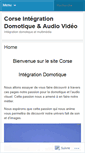 Mobile Screenshot of corseintegrationdomotique.wordpress.com