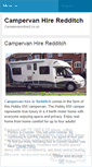 Mobile Screenshot of campervanhireredditch.wordpress.com