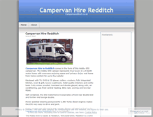 Tablet Screenshot of campervanhireredditch.wordpress.com