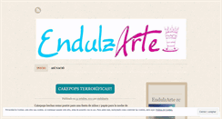 Desktop Screenshot of endulzarte.wordpress.com