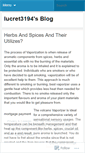 Mobile Screenshot of lucret3194.wordpress.com