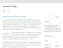 Tablet Screenshot of lucret3194.wordpress.com