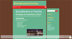 Desktop Screenshot of giardinieretorino.wordpress.com