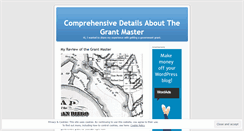 Desktop Screenshot of grantmasterreview.wordpress.com