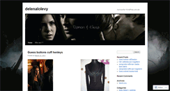 Desktop Screenshot of delenalolevy.wordpress.com