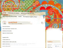 Tablet Screenshot of menitiangin.wordpress.com