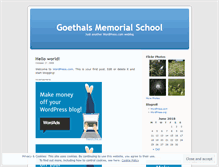 Tablet Screenshot of goethalite.wordpress.com