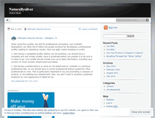 Tablet Screenshot of naturallysilver.wordpress.com