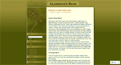 Desktop Screenshot of alamedia.wordpress.com