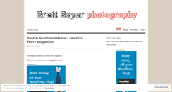 Desktop Screenshot of brettbeyer.wordpress.com