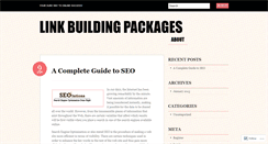 Desktop Screenshot of bestlinkbuildingpackages.wordpress.com