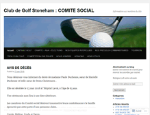 Tablet Screenshot of golfstonehamsocial.wordpress.com