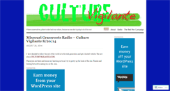 Desktop Screenshot of culturevigilante.wordpress.com