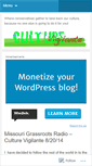 Mobile Screenshot of culturevigilante.wordpress.com