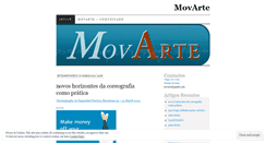 Desktop Screenshot of movarte.wordpress.com