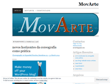 Tablet Screenshot of movarte.wordpress.com