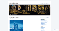 Desktop Screenshot of coronadoscout.wordpress.com
