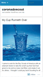 Mobile Screenshot of coronadoscout.wordpress.com
