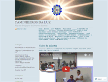 Tablet Screenshot of caminheirosdaluz.wordpress.com