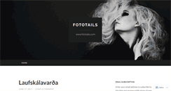 Desktop Screenshot of fototails.wordpress.com