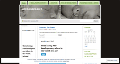 Desktop Screenshot of lifecanbeashit.wordpress.com